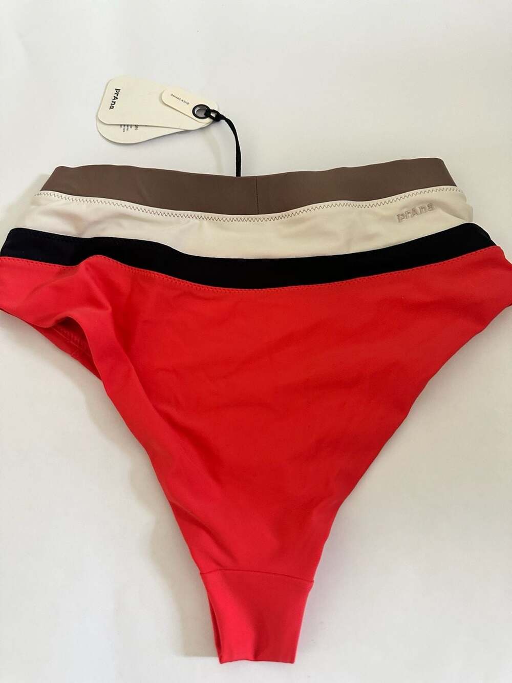 PrAna Baja Bound High Rise Bottom Size S Colorblock